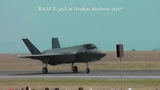 RAAF F-35A at Avalon 2017- Best of Avalon Airshow 2017