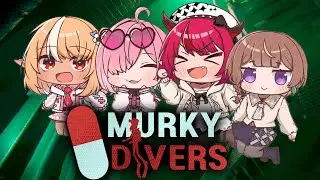 【Murky Divers】Polluting Oceans with Friends 海はゴミ捨て場じゃありません！！！ #ふれあいんなにゃ