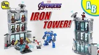 LEGO AVENGERS IRON TOWER 76125 ALTERNATIVE BUILD