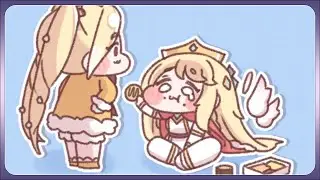 비상사태) 에르핀이 먹을 걸 나눠줌 [트릭컬 리바이브]