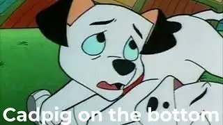 Everytime the pups or other animals in 101 Dalmatians stacked or gets on top of each other