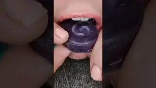 ASMR Satisfying Eating Purple Snail 🐌 