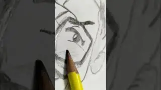 Drawing Tony Stark in my style | iam back | #shorts 💯🤩
