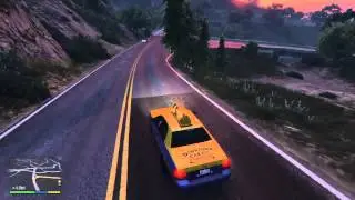 Grand Theft Auto V Ps4 taxi job