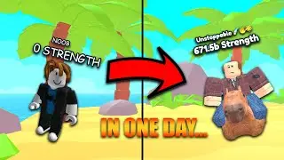 Go From NOOB to PRO in ARM WRESTLE SIMULATOR ROBLOX