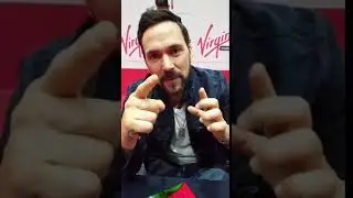 Jason David Frank (Green/White Ranger) gives a shoutout to Pakistani fans