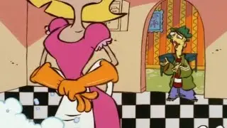 Ed, Edd n Eddy, but only when the Adults comes around
