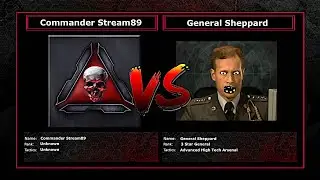 C&C 3: Kane´s Wrath - Kane´s Challenge - Commander Stream89 vs. General Sheppard [Hard]