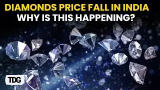 Diamond Market Shakeup: Why Prices Are Dropping in India #viral #thedailyguardian