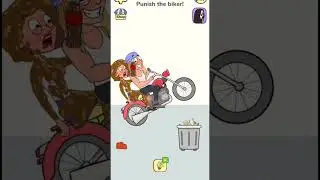 Punish the biker!🏍️ impossible 🍾data 