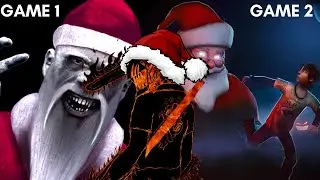 two Christmas horror games no commentary might be scary to watch find out
