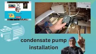 How to install a condensate pump