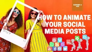 How to Animate your social media Posts | instagram post scheduler