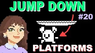 Drop Down Through Platforms -  2D Platformer Unity #20