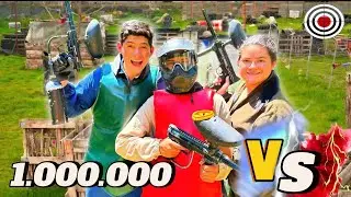 EL QUE GANE JUGANDO PAINBALL SE LLEVA 1 MILLÓN DE PESOS 😱 / Los escachaitos