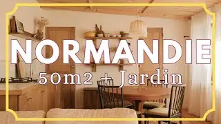 I'M VISITING A 50M2 SELF-SUFFICIENT HOUSE IN NORMANDY (70s decor, pond and vegetable garden inclu...