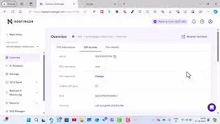 ssh access vps