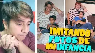 Imitating photos of my childhood * I almost cried * | Mario Aguilar🙅🏼‍♂️