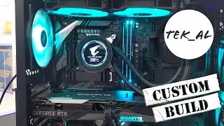 Gigabyte PC Custom Build in Matrexx 50 (time-lapse)