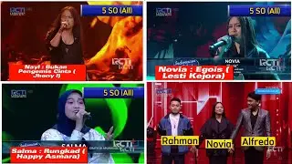 SPEKTA 11 INDONESIAN IDOL YANG PULANG DAN YANG STANDING OVATION #indonesianidol