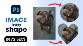 How to Fill a Shape with a Picture in Photoshop - Clipping Masks