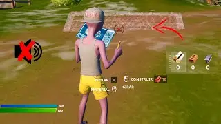 GANHEI SEM ÁUDIO E SEM CONSTRUIR NADA NO FORTNITE *MUITO ENGRAÇADO*