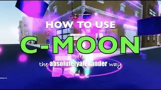 [YBA] How to use C-MOON Effectively · Roblox Tutorial