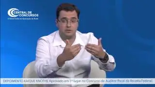 Aprovado 1º lugar Receita Federal - Kaique Knothe