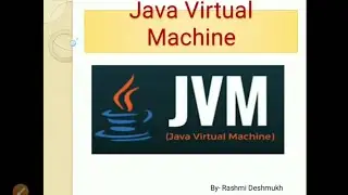 java virtual machine explain in detail (java programming-05) 
