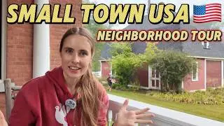 Rural life in the northeast United States: my grandma's hometown 🇺🇸 我回国啦！带大家参观美式乡镇！