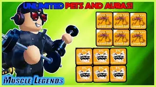 УЧУ ДЮПАТЬ ЛЮБЫХ ПЕТОВ В MUSCLE LEGENDS (не получилось)