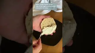 Herby Turkey Bagel Sandwich