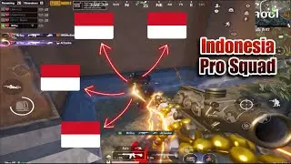 I killed the Indonesian Pro Squad 2 times🔥