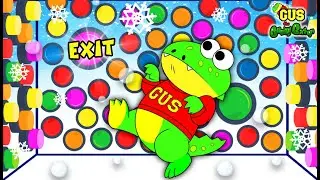 CHRISTMAS Challenges for Kids! 1000 Mystery Buttons CHALLENGE Christmas Edition & MORE