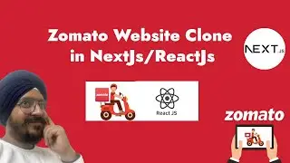 NextJs complete application tutorial. Create Zomato Clone application full Tutorial