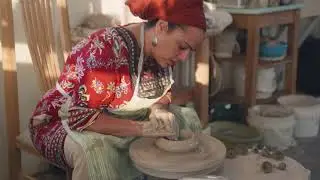 In the Ceramics Studio with Batya!