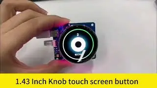 Round LCD Display，Smartknob，hmi control knob，Rotary Switch，OLED Knob，Knob HMI，Round OLED with Knob