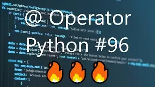 #96 @ Operator - Python Tips & Tricks | #CodePointer #Shorts 🔥