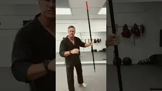 Bo staff training at home for beginners - figure eights with wrist rolls