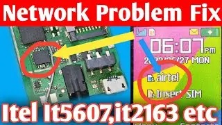 Itel It5607 Network Solution || itel mobile no service  problem fix || china mobile network solution