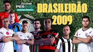 Brasileirao 2009 - eFootball PES 2021 - Times Clássicos - PS4/PS5/PC - Mestre Kamika