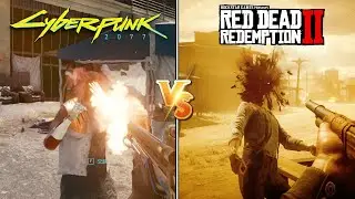 Cyberpunk 2077 Physics vs. Red Dead Redemption 2 Physics