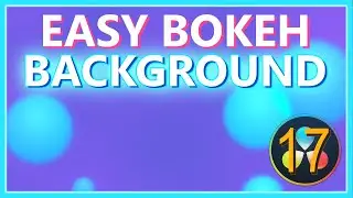 BOKEH ANIMATED BACKGROUND TEMPLATE IN DAVINCI RESOLVE 17 || How To Make Animated Background Videos