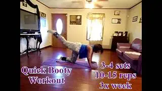 Quick Booty Fitness Routine