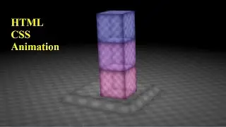 3D Cubes using HTML and CSS || Cube on Cubes || Cubes on cube || HTML and CSS