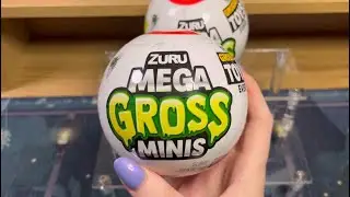 Mega Gross Minis 5 Surprise Collectible FigureBlind Capsule Opening !!✨🤢💚