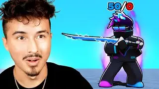 I got a 50 WINSTREAK in BladeBall...