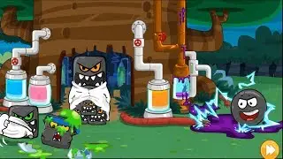 Red Ball 4 in Angry Ball ' Thunder Ball ' Gameplay Walkthrough #5