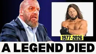 TRIPLE H SHARES SAD NEWS: WWE Mourns 4 Stars Lost This Week