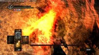 Dark Souls ptde. Ваншот Гвина Повелителя Пепла (no damage, glass cannon)
